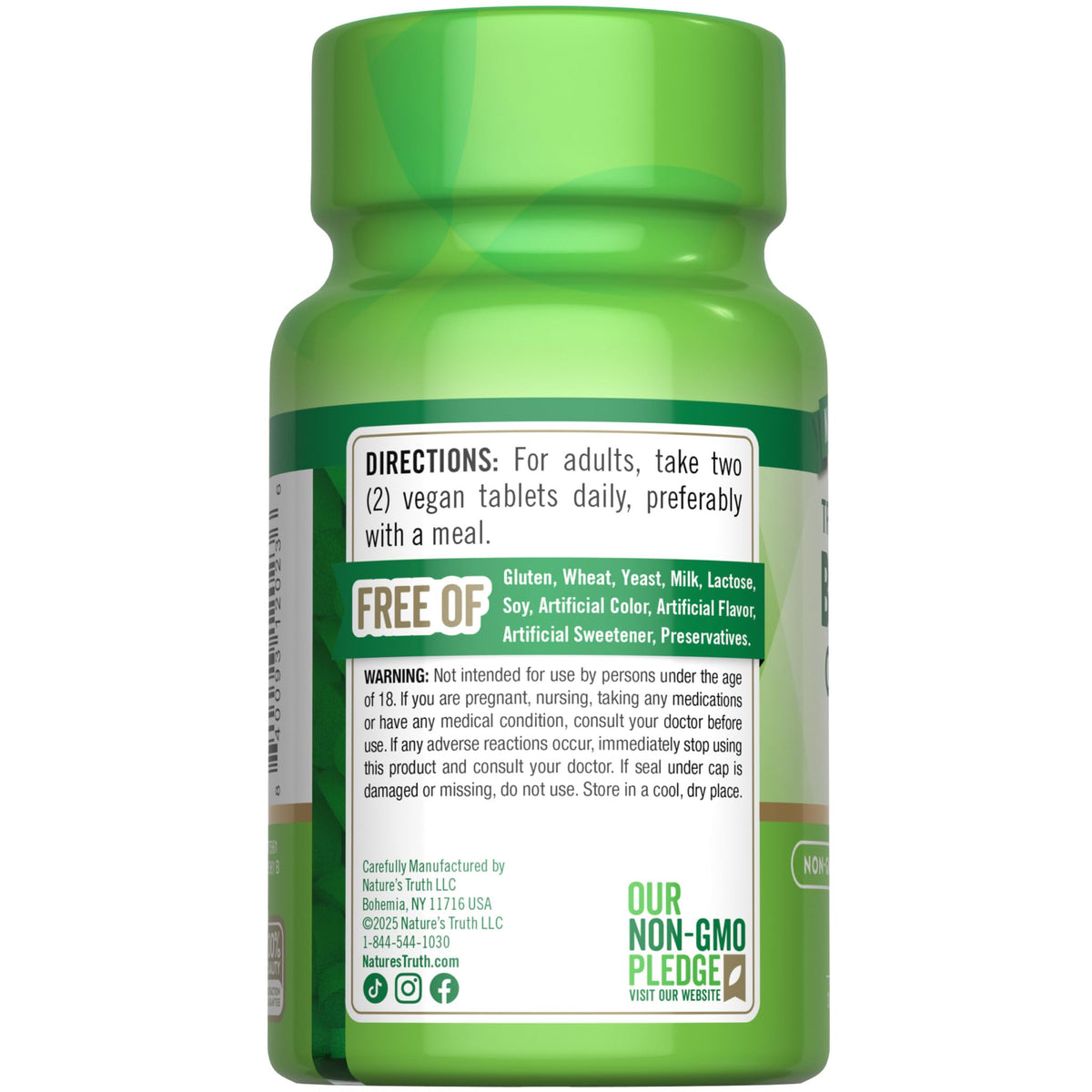 Nature's Truth Triple Action Boron Complex 6mg - 180 Tablets - image 7