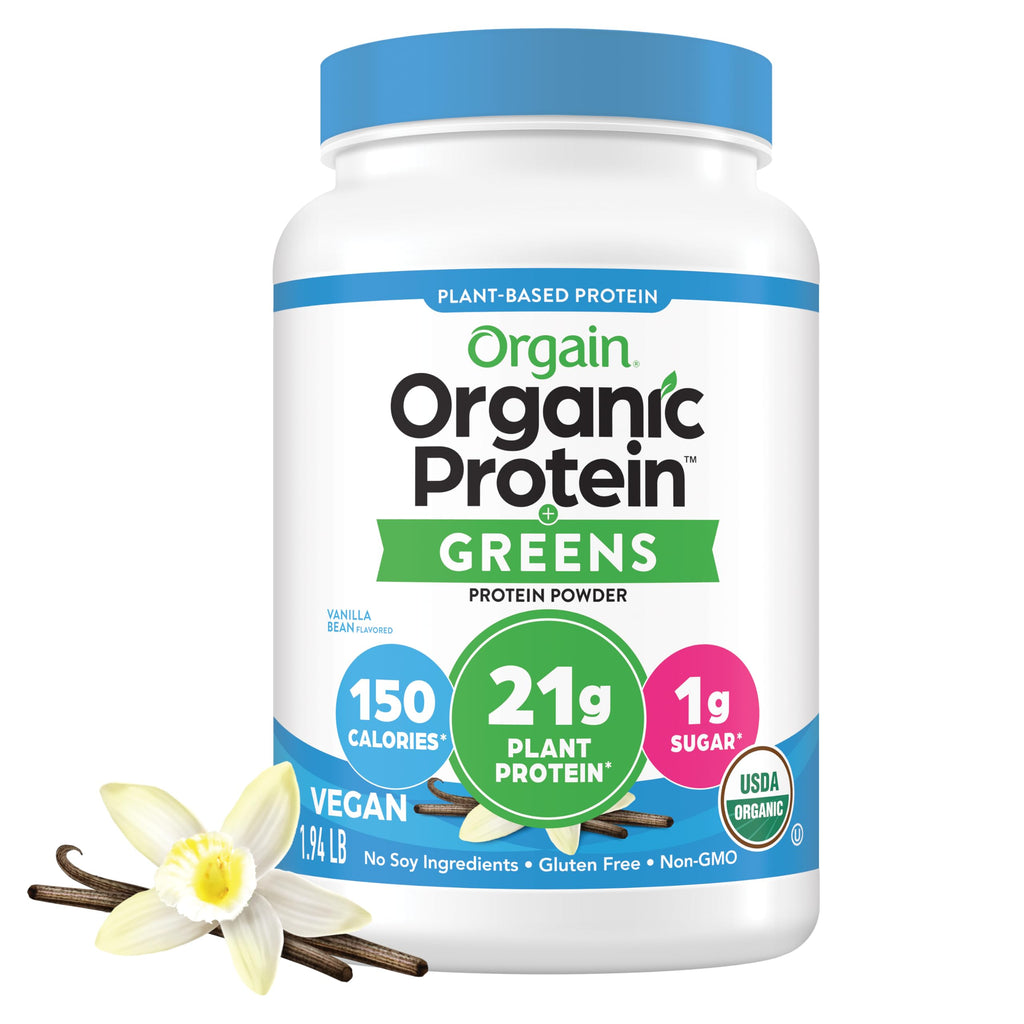 Orgain Organic Vegan Protein Powder + Greens