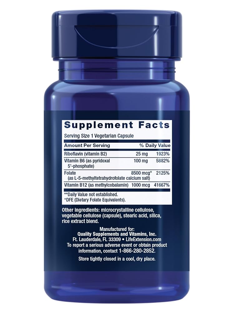 Life Extension Homocysteine Resist Vegetarian Capsules - 60 Count - image 2
