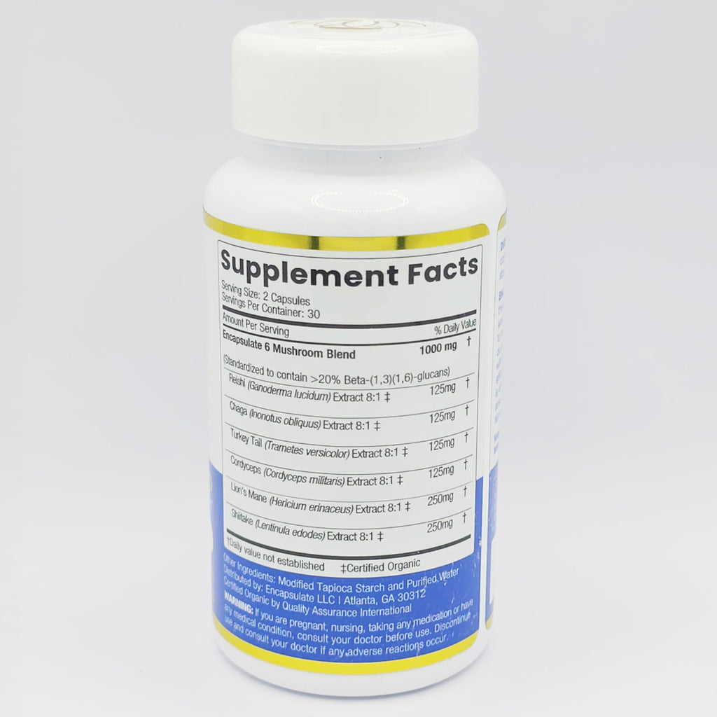 ENCAPSULATE 6 Mushroom Blend