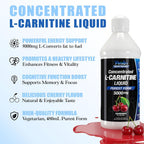 Parker Naturals Liquid L-Carnitine 5000mg - 16.23 fl oz - image 2