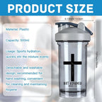 generic Shaker Bottle Drink Mixer Leak-proof Pre Workout Protein