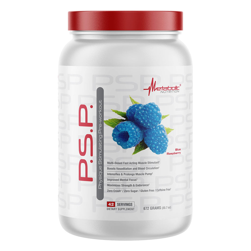 Metabolic Nutrition P.S.P. Physique Stimulating PreWorkout 672g Zero