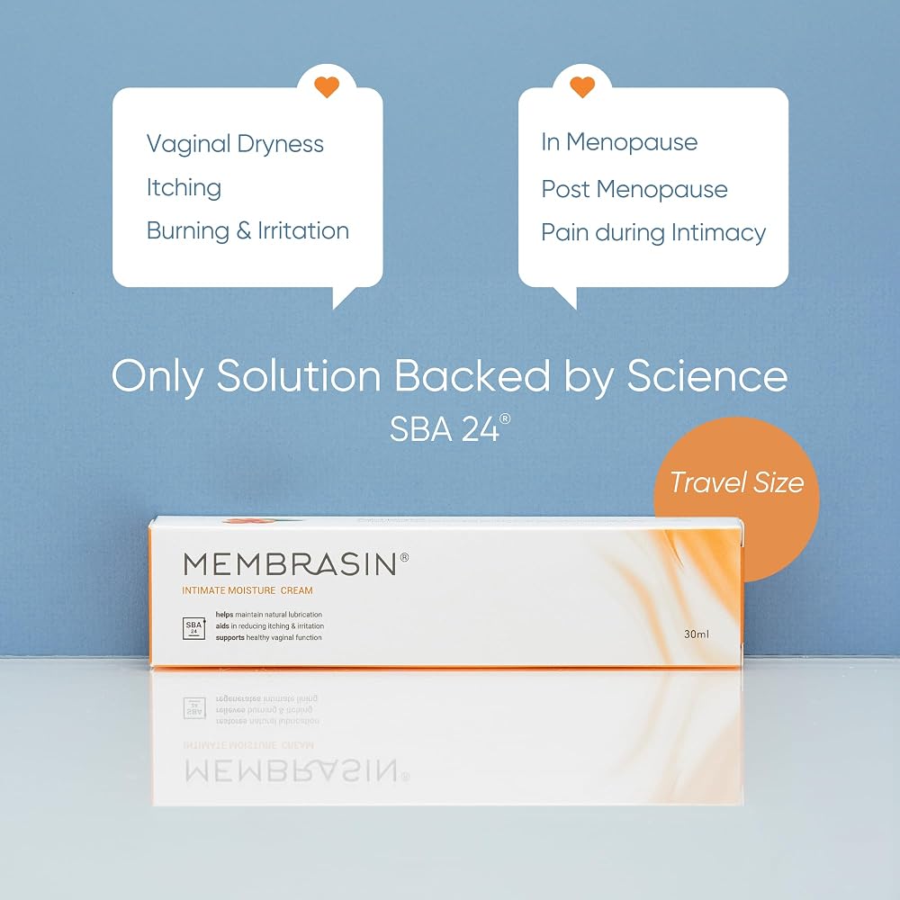 Membrasin Vaginal Moisture Cream with Hyaluronic Acid - 30 ml - image 2