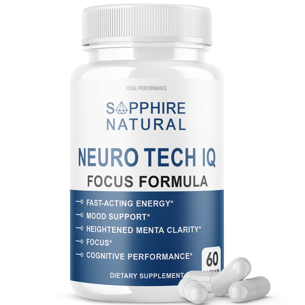 IDEAL PERFORMANCE Neuro Tech IQ Capsules Brain Health - 60 Capsules