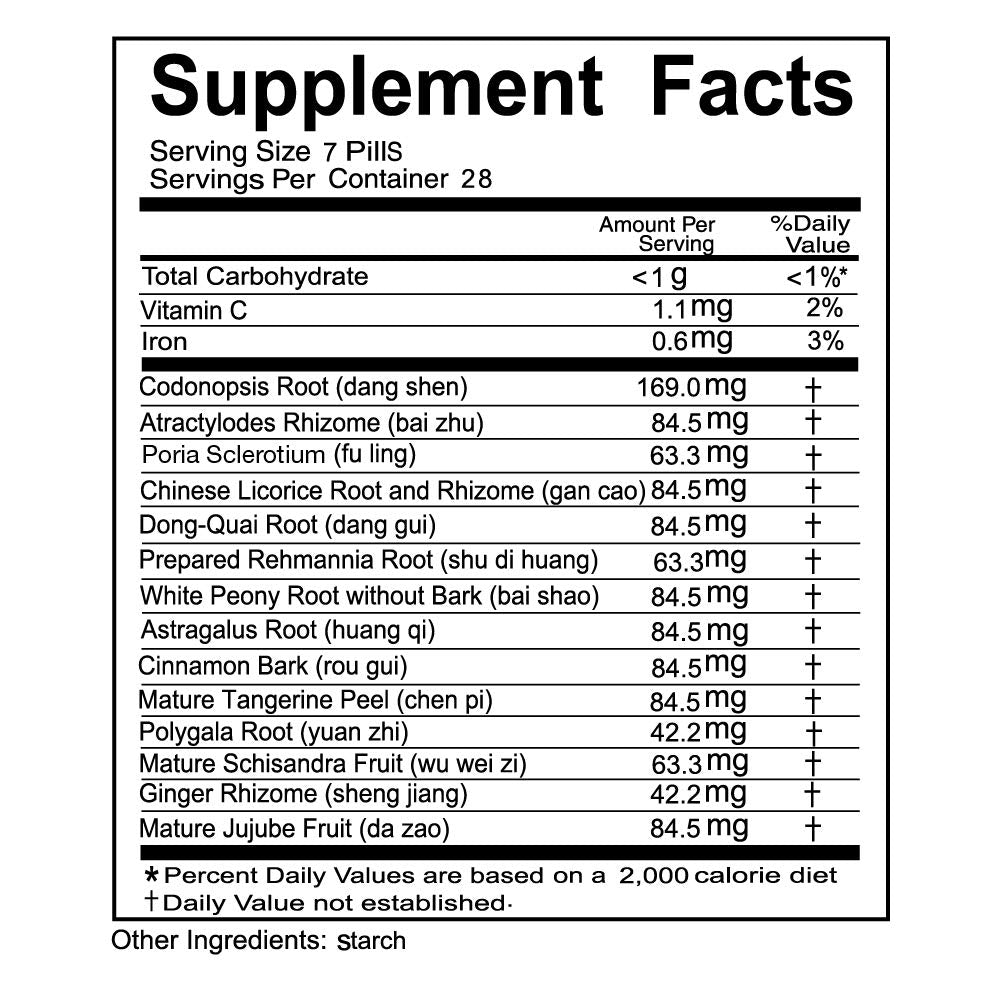 Solstice Medicine Company Ren Shen Yang Ying Wan Herbal Supplement - 200 Pills - image 4