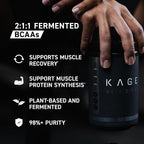 Kaged BCAA Powder Plant-Based Fermented - 72 Servings - image 4