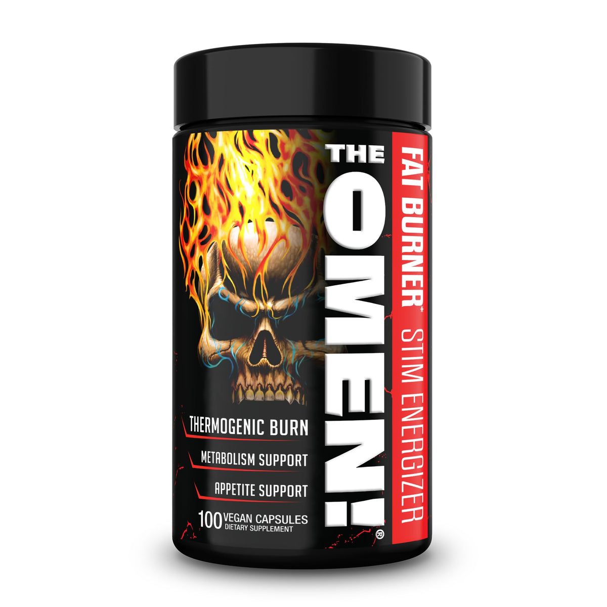 JNX SPORTS The Omen Fat Burner for Men & Women - 100 Capsules