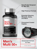 Horbäach Mens Multivitamins 50 Plus - 60 Caplets - image 5