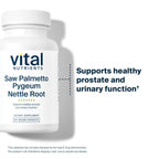 Vital Nutrients Saw Palmetto with Pygeum & Nettle Root - 60 Capsules - image 3