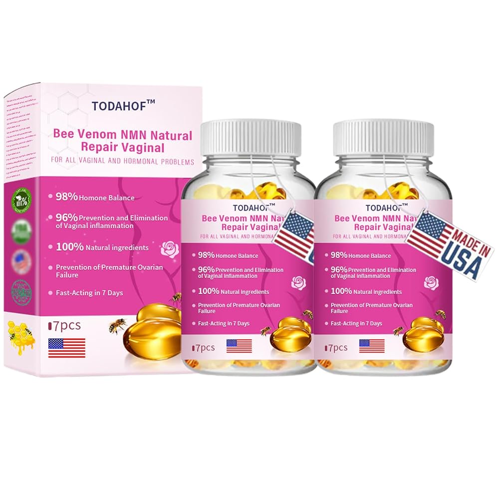 ZVLZVL TODAHOF Bee Venom Natural Vaginal Capsules