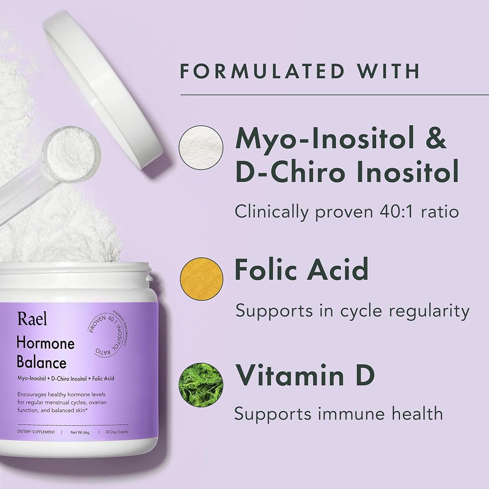 Rael Hormone Balance Inositol Powder for Women - 30 Servings - image 3