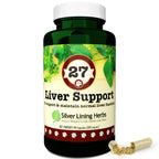 Silver Lining Herbs Dog Liver Support Supplement with Milk Thistle - 90 Capsules