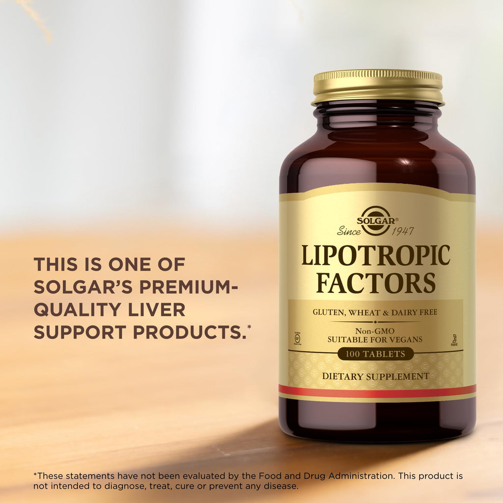 Solgar Lipotropic Factors - 100 Tablets - image 5