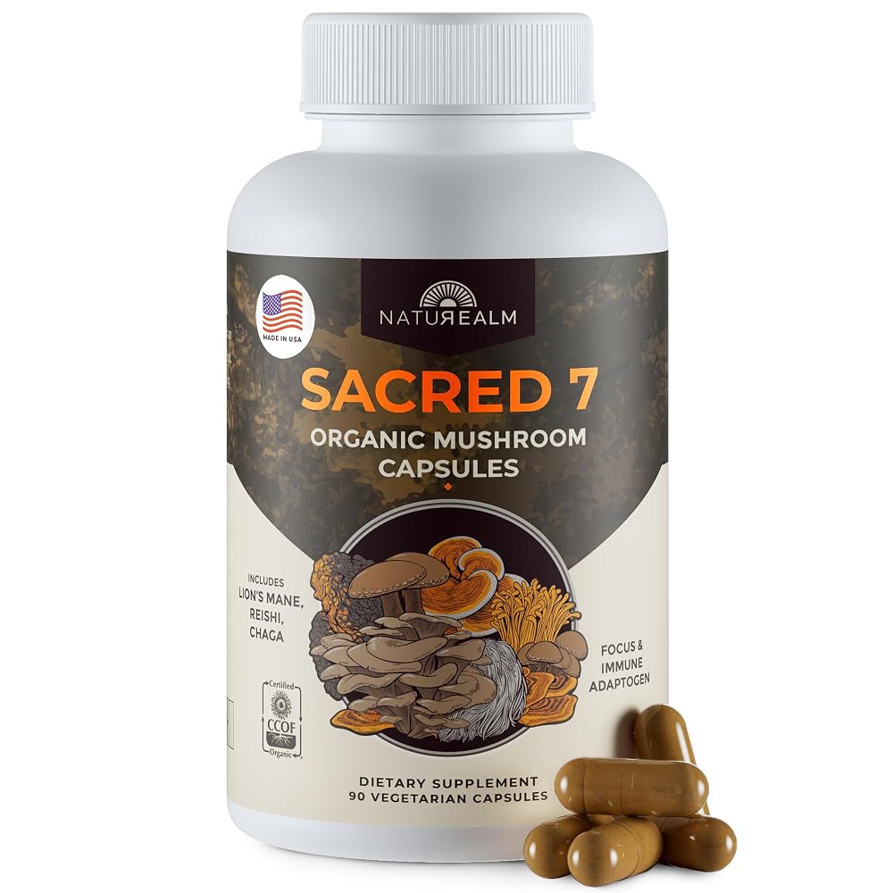 Naturealm Sacred 7 Mushroom Supplement