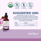 MARYRUTH'S Organic Echinacea Purpurea Liquid Drops - 1 Fl Oz - image 3