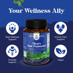 Natures Craft Saw Palmetto for Men with Beta Sitosterol