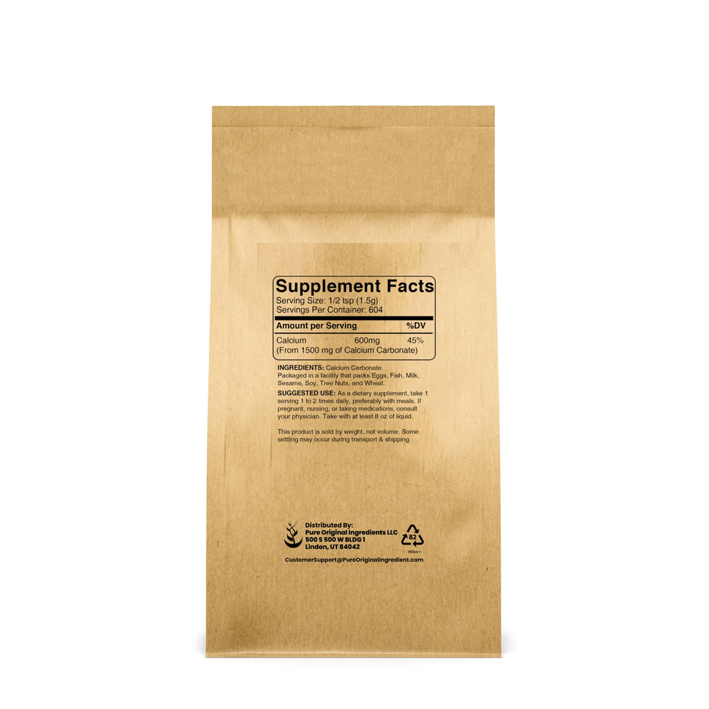Pure Original Ingredients, Calcium Carbonate