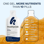 HealthyCell REM Sleep Aid Liquid Gel Supplement - 14 Gel Packs - image 4