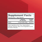 PROTOCOL FOR LIFE BALANCE Biotin 5,000 mcg Hair, Skin & Nails - image 2