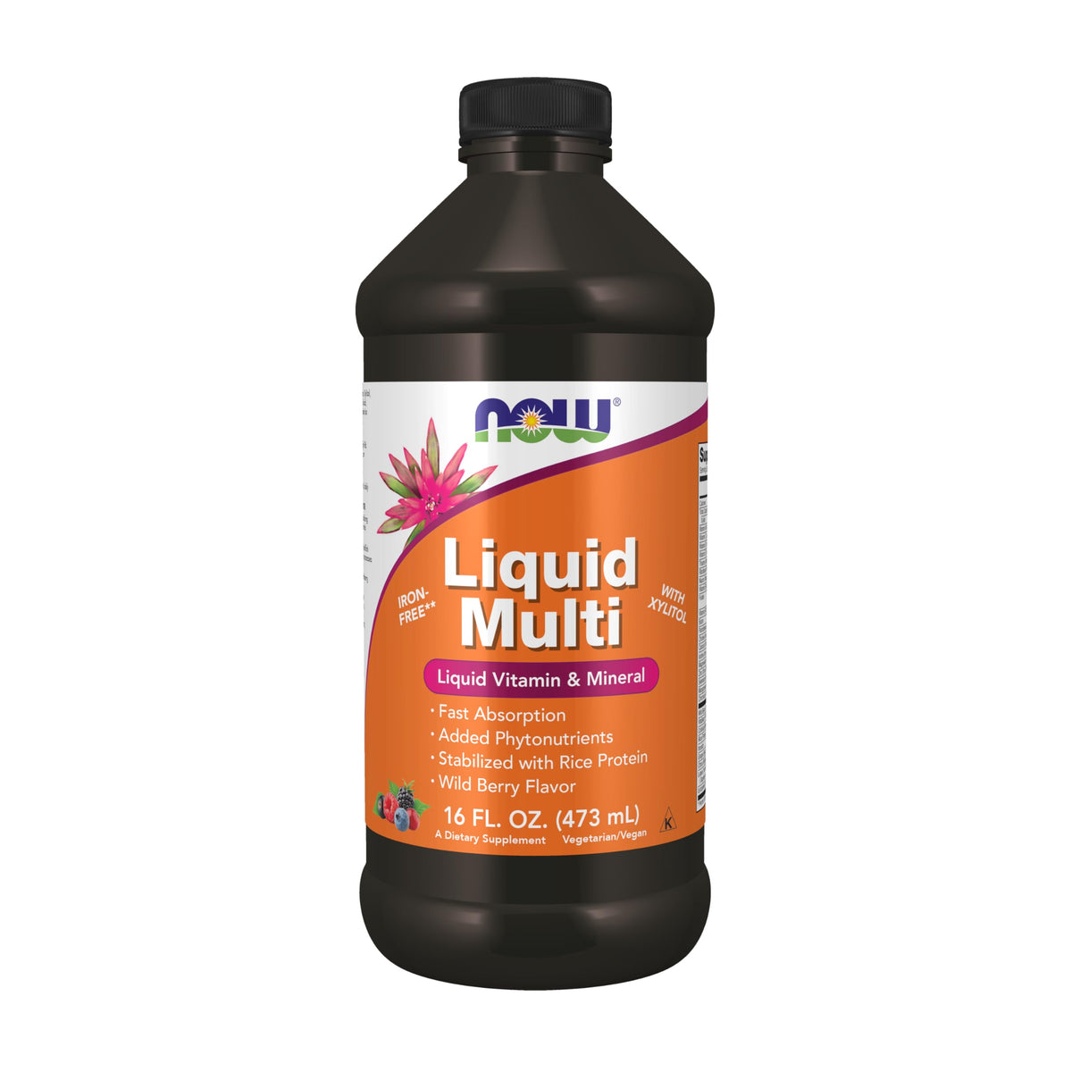 NOW Supplements, Liquid Multi, Fast Absorption, with Added