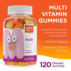 Zahler Chapter One Kids Multivitamin Gummy with 13 Vitamins - 120 Gummies - image 3