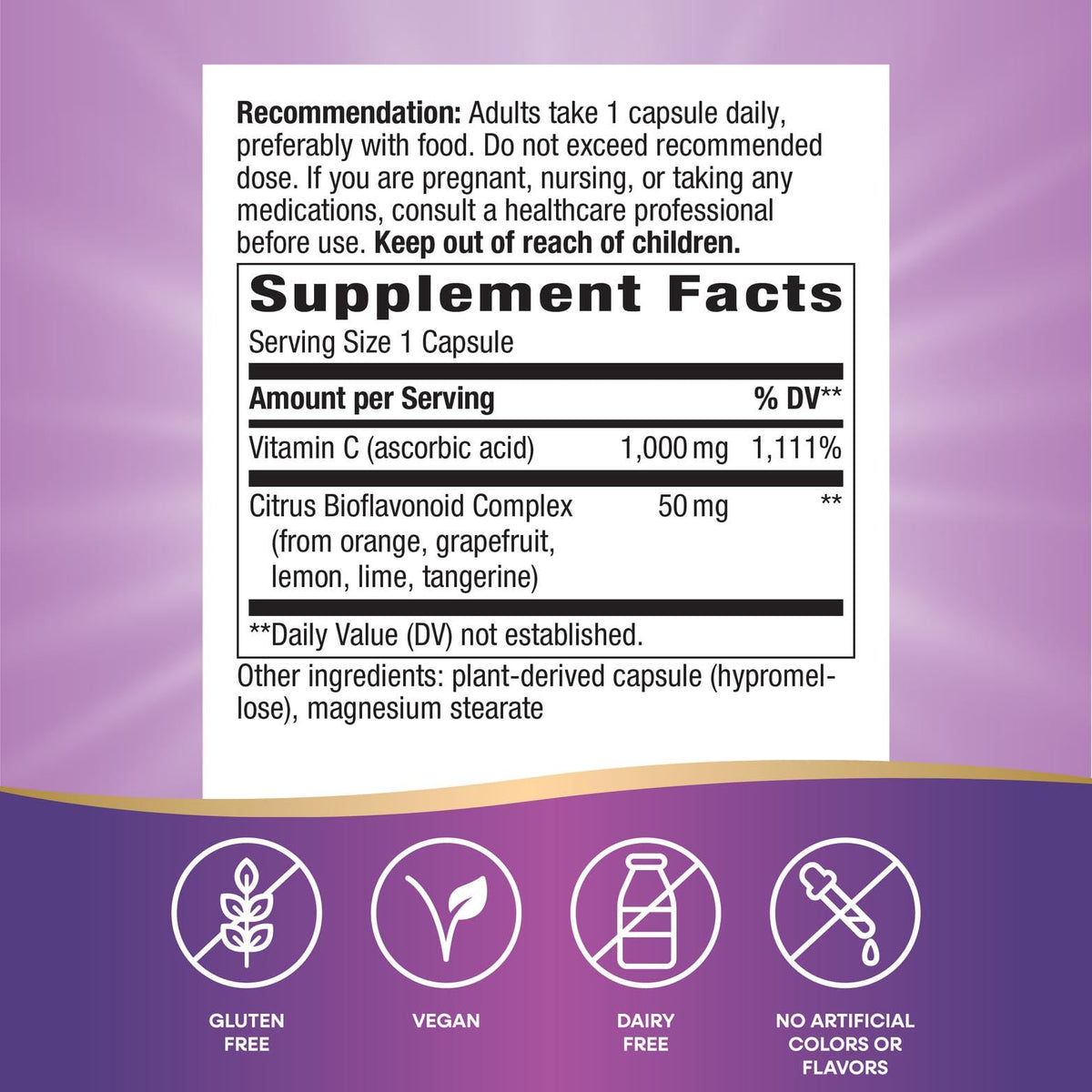 Nature's Way Vitamin C 1000-Bioflavonoids