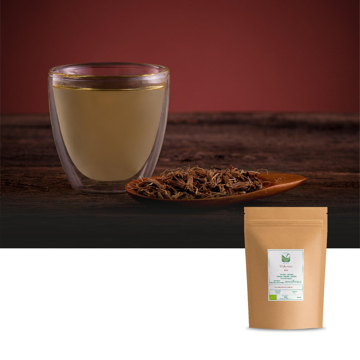 Valley of Tea Valerian Root Tea Organic Dried Loose Herb - 3.53 oz - image 3