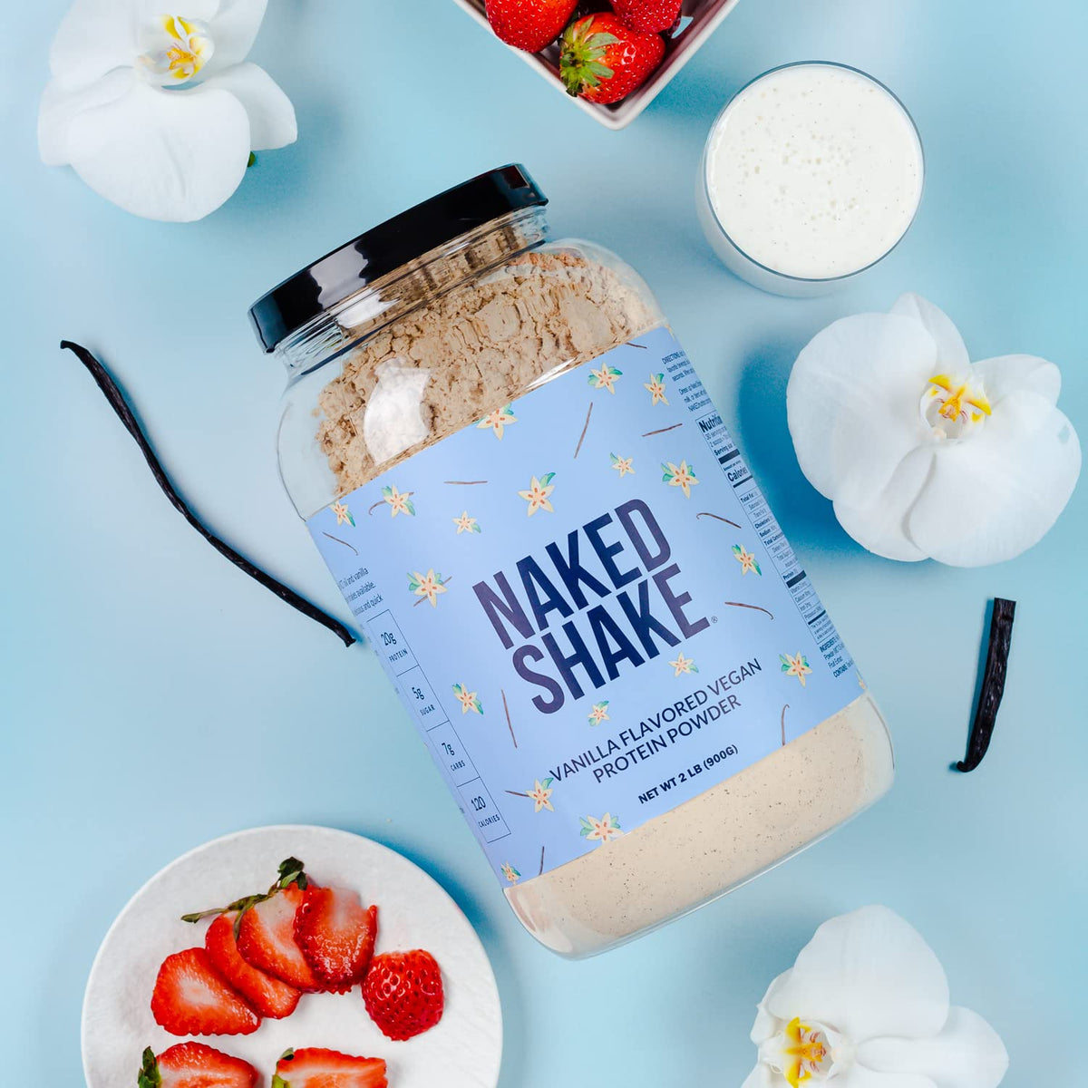 Naked Shake - Protein Powder - Plant Based Protein Shake - 30 Servings