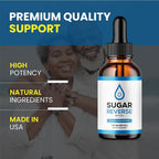 Purvia Sugar Reverse Drops Liquid Supplement with Chromium - 6 Fl Oz - image 4