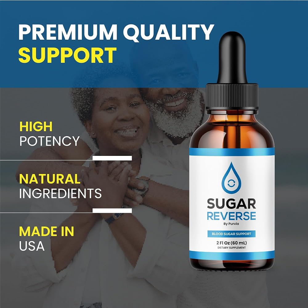 Purvia Sugar Reverse Drops Liquid Supplement with Chromium - 6 Fl Oz - image 4