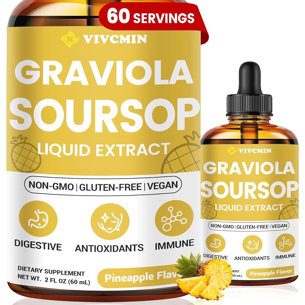 vivcmin Soursop Leaf Extract Liquid