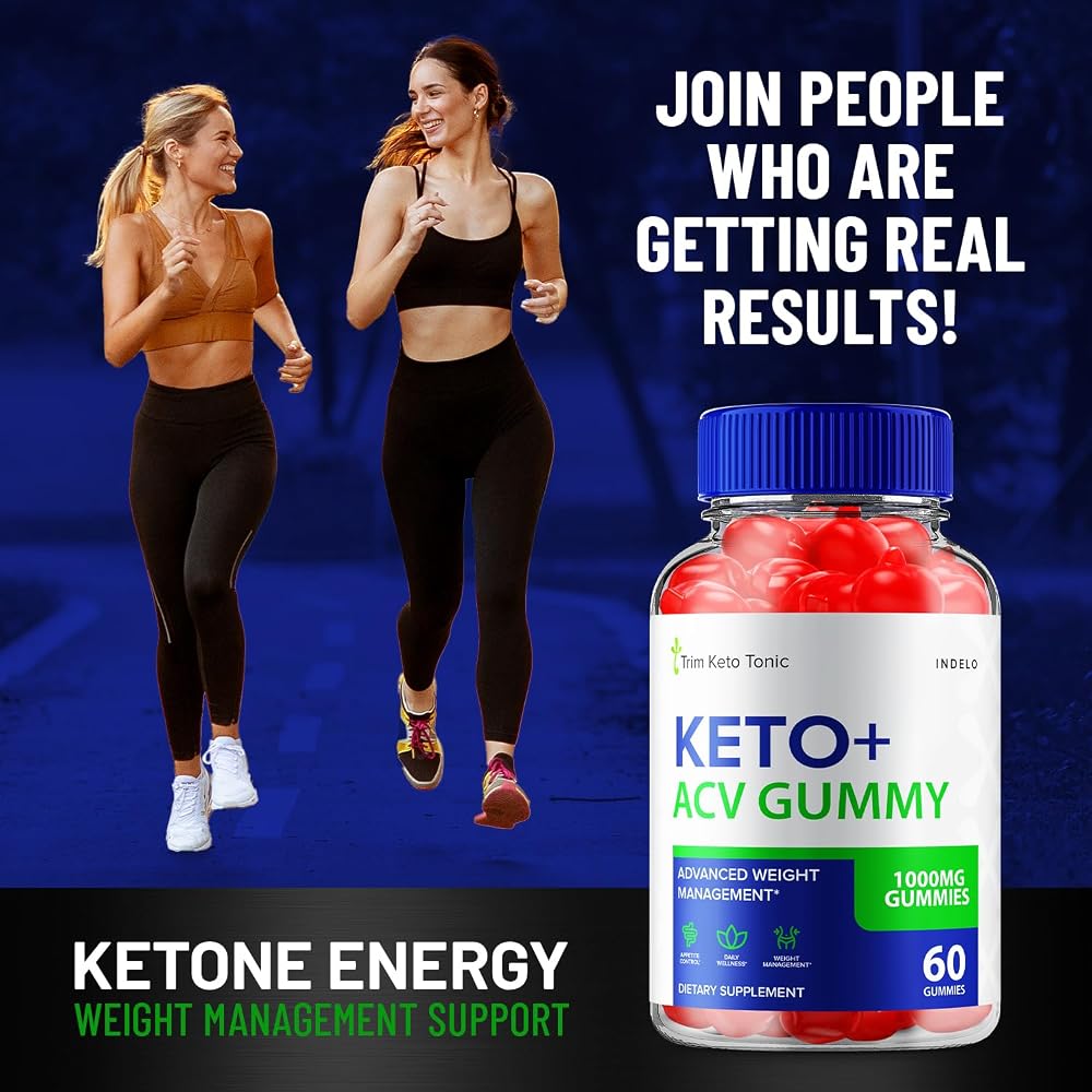Indelo Trim Keto Tonic ACV Gummies with B12 - 180 Gummies - image 4