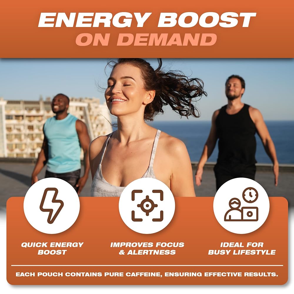 Wild Pouches Caramel Coffee Caffeine Energy Pouches 120mg - 20 Count - image 4
