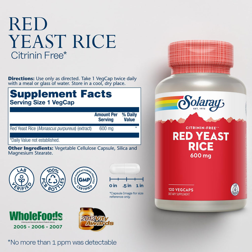 SOLARAY Red Yeast Rice