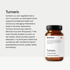 Momentous Turmeric Supplement Meriva Curcumin 1,000mg - 60 Capsules - image 4