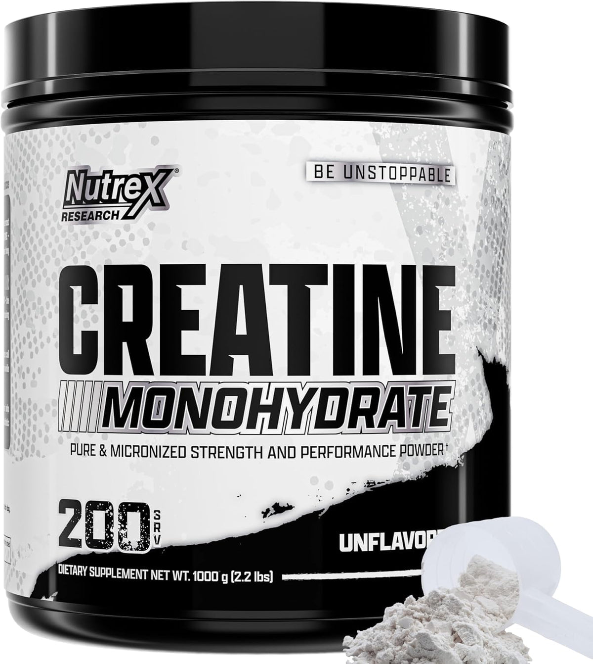 Nutrex Research Micronized Creatine Monohydrate Powder - 200 Servings
