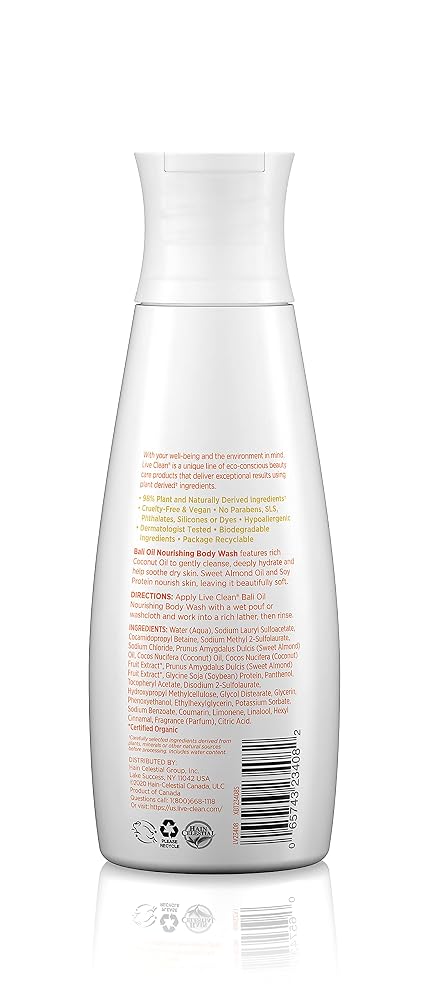 Live Clean Bali Oil Nourishing Body Wash - 17 Fl Oz - image 2