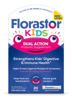 Florastor Kids Dual Action Probiotic Powder - 20 Sticks