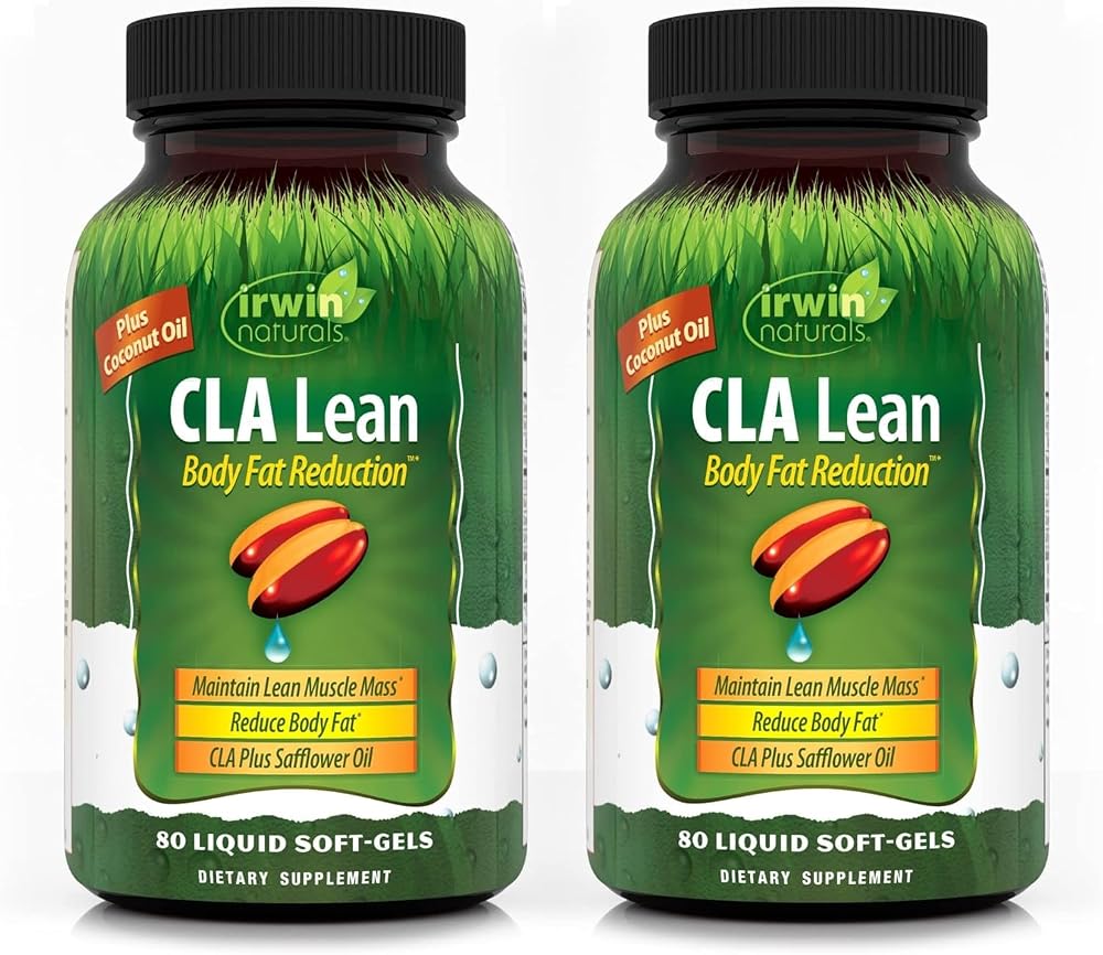 Irwin Naturals CLA Lean Body Fat Reduction Supplement - 160 Softgels
