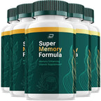 Indelo Super Memory Formula Capsules for Brain and Focus - 300 Capsules
