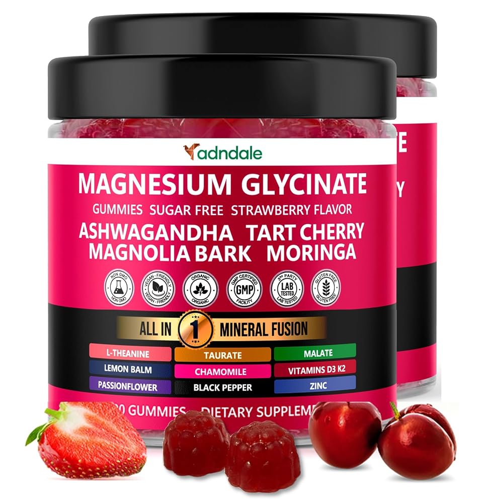 Adndale Magnesium Glycinate Gummies