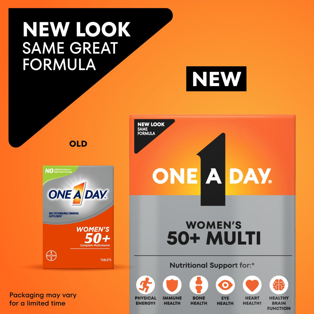 One A Day Women 50+ Multivitamin Tablets - 65 Count - image 2
