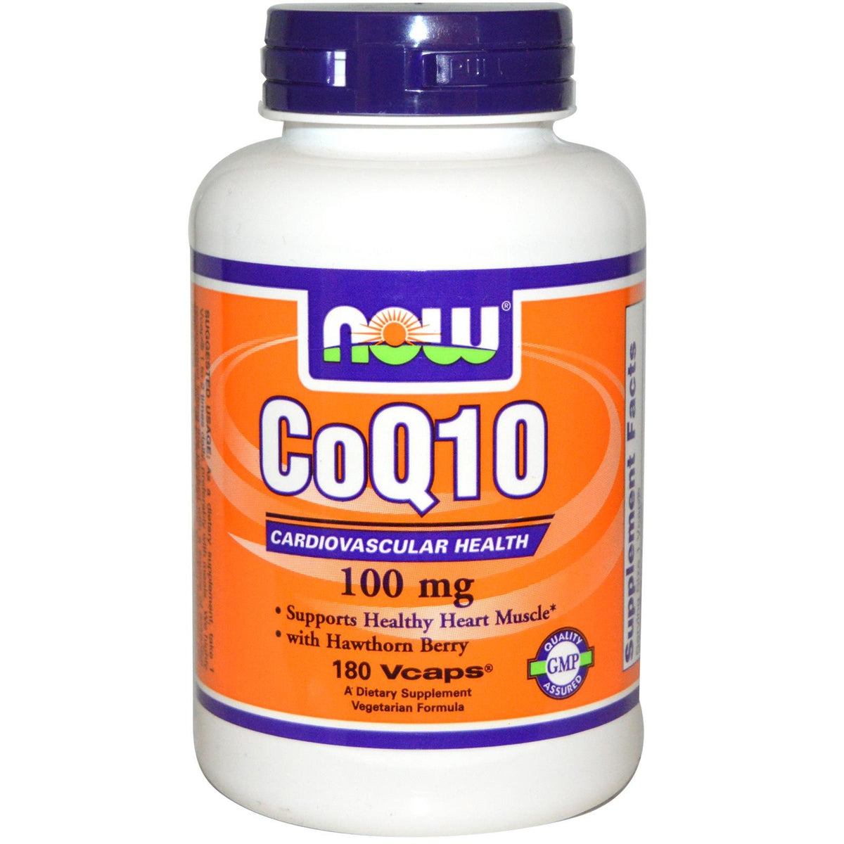 NOW Foods CoQ10 100mg - 180 Capsules
