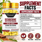 Probase Nutrition Berberine 1200mg with Ceylon Cinnamon - 120 Capsules - image 5