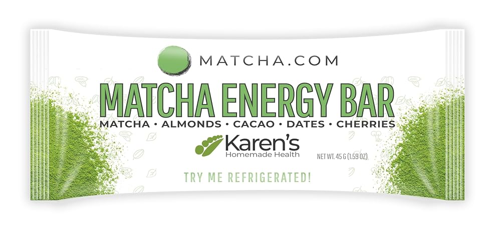Karen's Homemade Health Matcha Energy Bar - 12 Bars