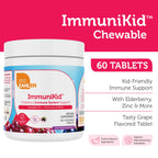 Zahler Kids Immune Support with Elderberry, Zinc & Vitamin C - 60 Tablets - image 3