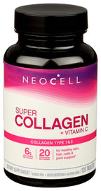 NeoCell Super Collagen Type 1 and 3 plus Vitamin C - 120 Tablets