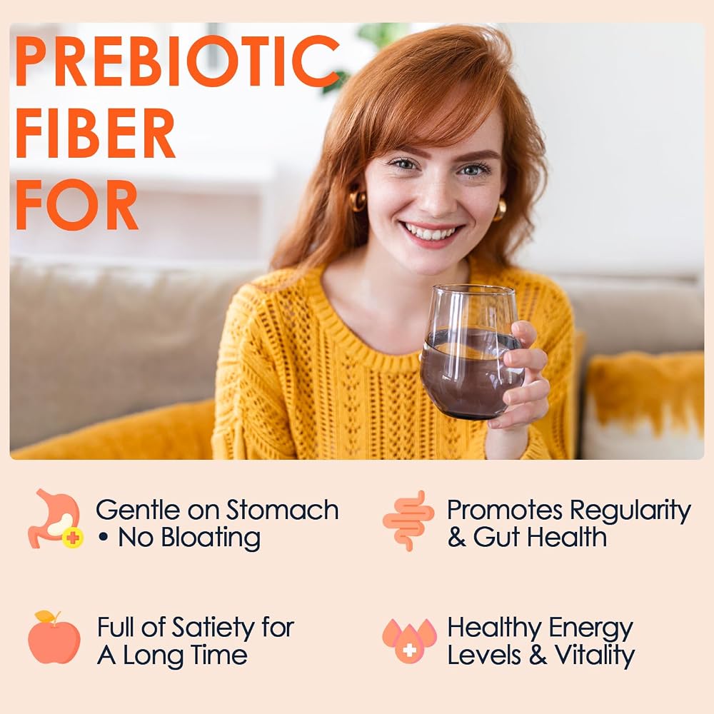 DRFOSTER Soluble Fiber Supplement Powder Unflavored - 70 Servings - image 4