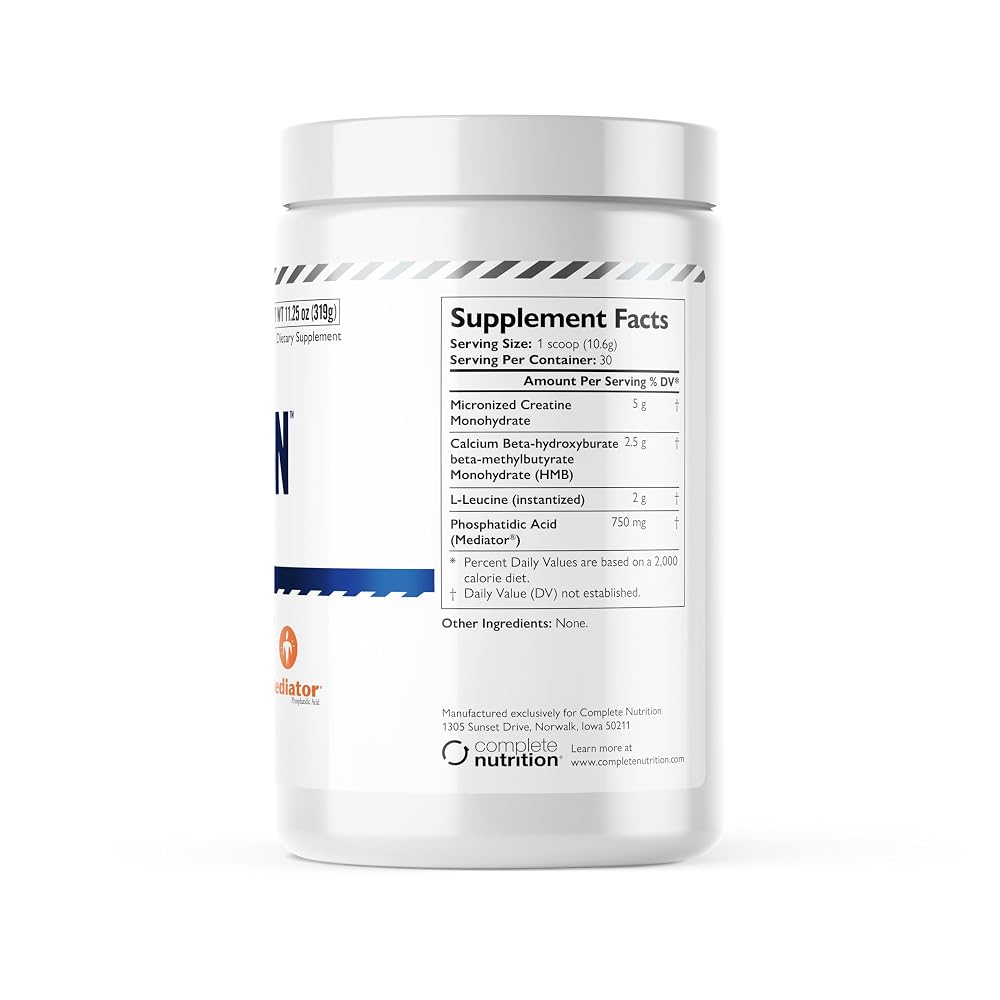 Complete Nutrition Alpha Gain Creatine Powder - 30 Servings - image 2
